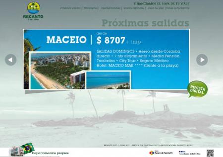 próximas salidas en recanto turismo