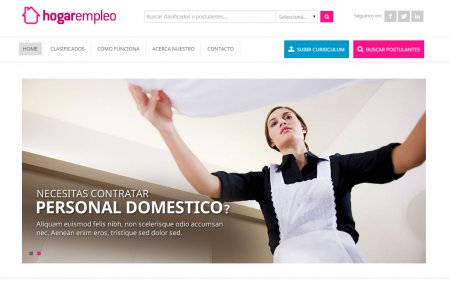 Home de hogarempleo.com.ar 