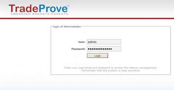 Ingreso al administrador