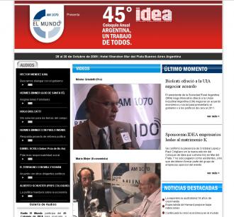 Pagina principal del coloquio