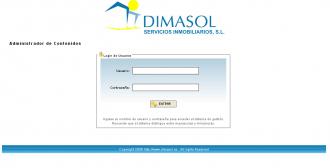 Login del administrador