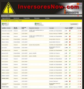 Administración de Cuentas y Pagos