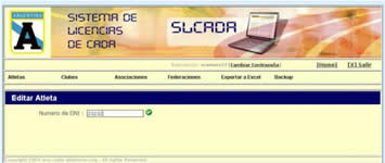 Comprobación de DNI