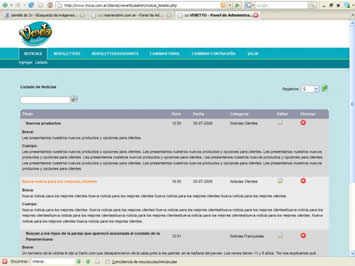 Administrador de Contenidos